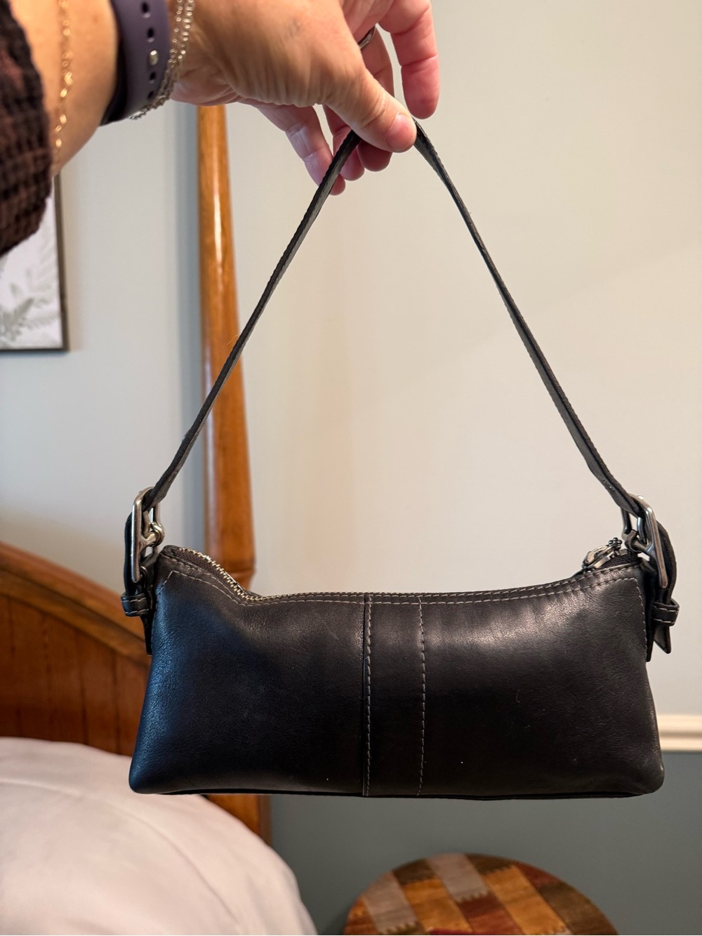 Vintage Coach East West Baguette